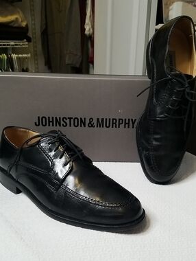Johnson Murphy Mens Dress Shoes Emory Moc Size 8
